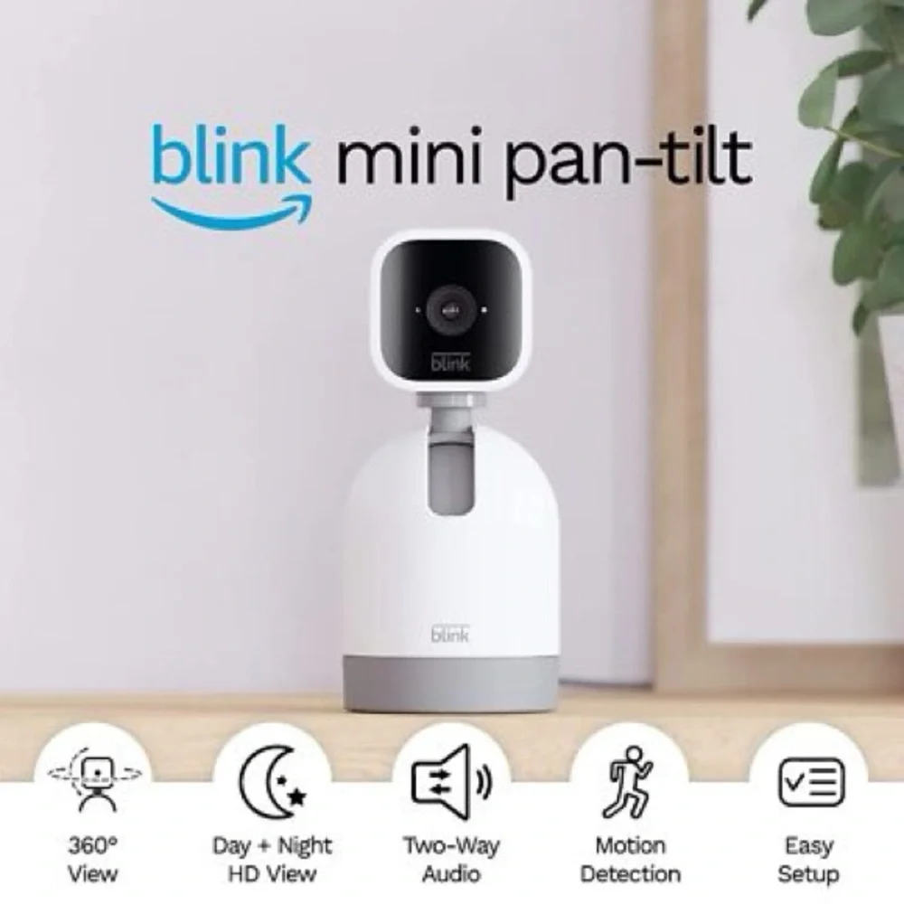 Blink White and Gray Security Camera